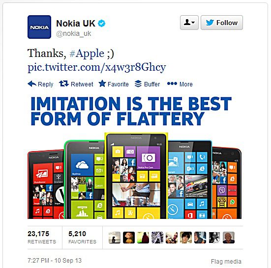 Nokia hvala Appleu