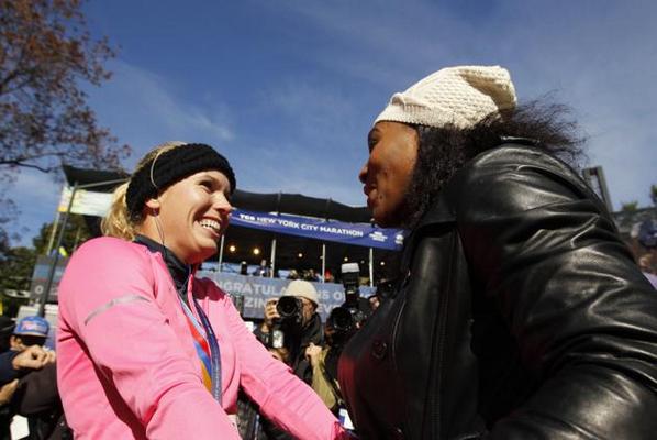Caroline Wozniacki i Serena Williams