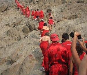Godišnja utrka Crvenih haljina - fotografija iz Lime