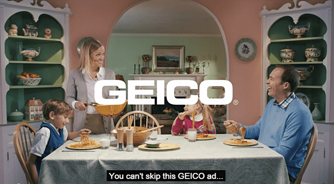 geico pre roll reklama viral